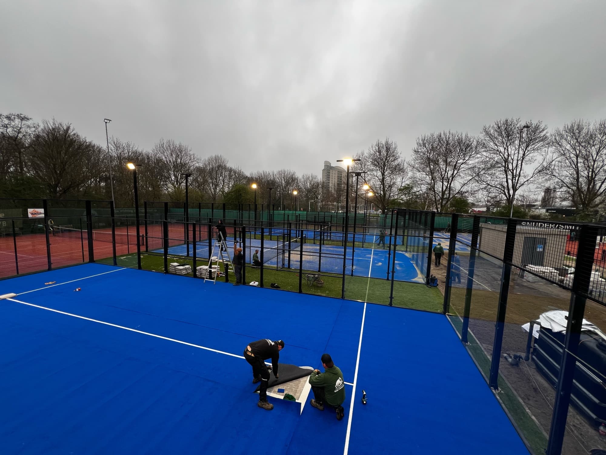 Padelbaan installatie — Nederland — Padelbaan installatie, Nederland